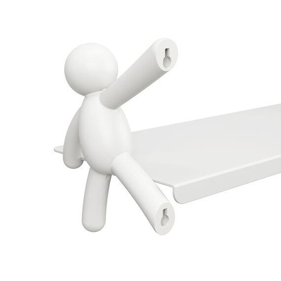 Полка Buddy белая, Umbra, изображение 6