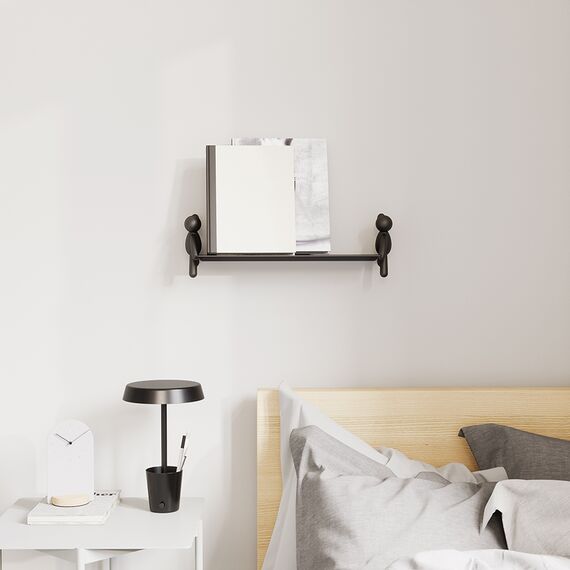 Полка Buddy черная, Umbra, изображение 2