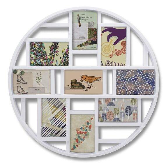 Панно для фотографий Luna белое, Umbra