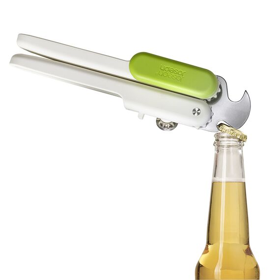 Открывалка 3-в-1 Pivot бело-зеленая, Joseph Joseph, изображение 9