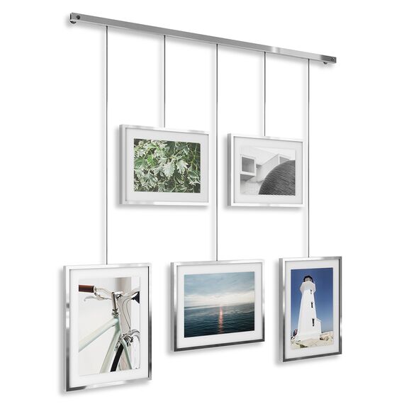 Панно для фотографий Exhibit хром, Umbra, изображение 3