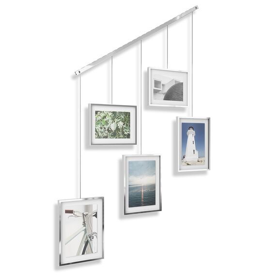 Панно для фотографий Exhibit хром, Umbra, изображение 4