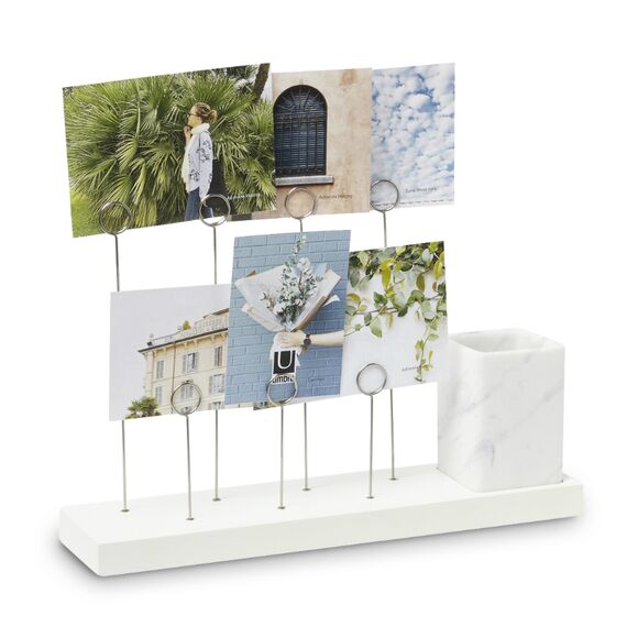 Панно для фотографий GALA белый мрамор, Umbra