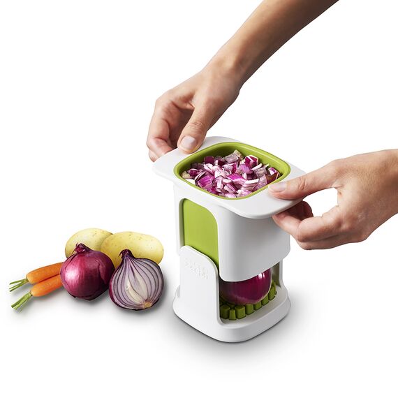 Пресс-измельчитель для овощей ChopCup белая, Joseph Joseph, изображение 9