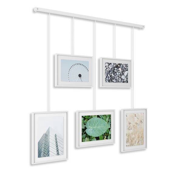 Панно для фотографий Exhibit белое, Umbra, изображение 3