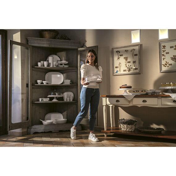 Салатник Tiffany, 5 л, молочно-белый, Guzzini, изображение 3