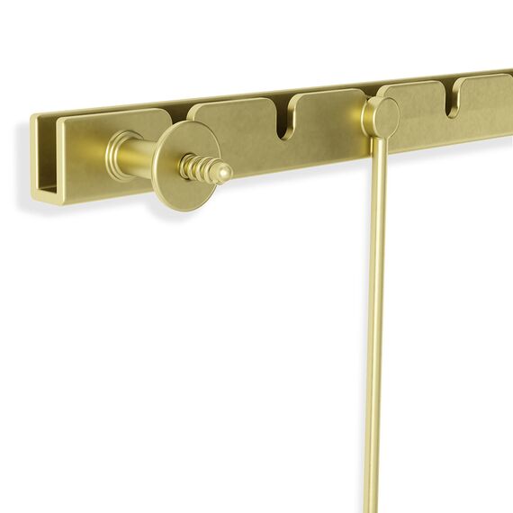 Панно для фотографий Exhibit матовая латунь, Umbra, изображение 6