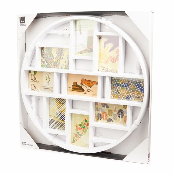 Панно для фотографий Luna белое, Umbra, изображение 5