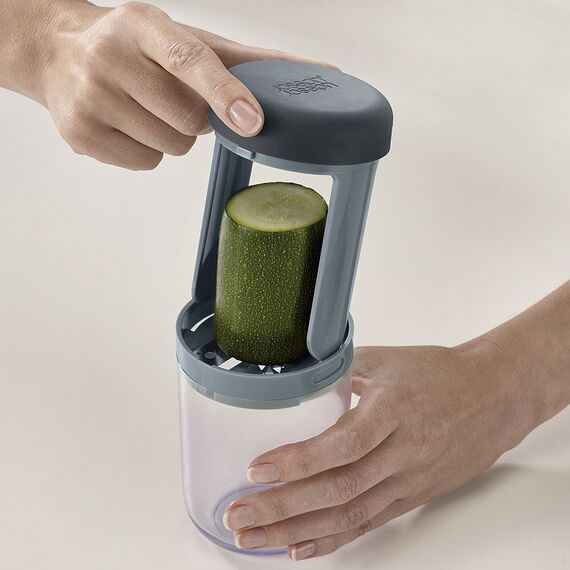 Терка спиралайзер с тремя лезвиями и контейнером для хранения Spiro Sky, Joseph Joseph, изображение 5