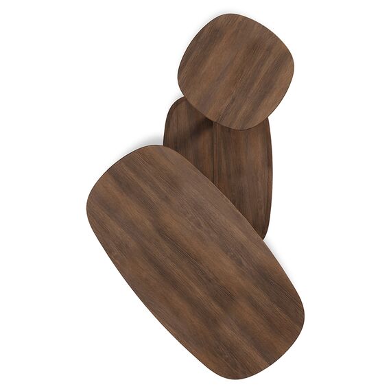 Столик приставной Swivo черный-орех, Umbra, изображение 7