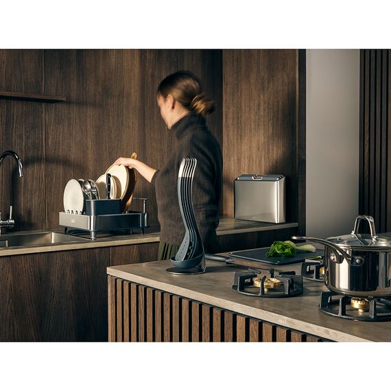 Сушилка для посуды раздвижная Extend Steel серая, Joseph Joseph, изображение 18