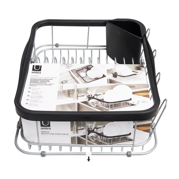 Сушилка для посуды SINKIN чёрный-никель, Umbra, изображение 4