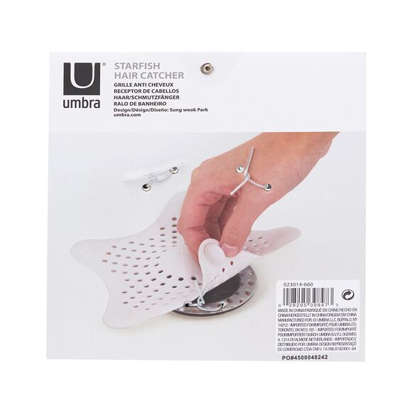 Фильтр для слива Starfish белый, Umbra, изображение 9