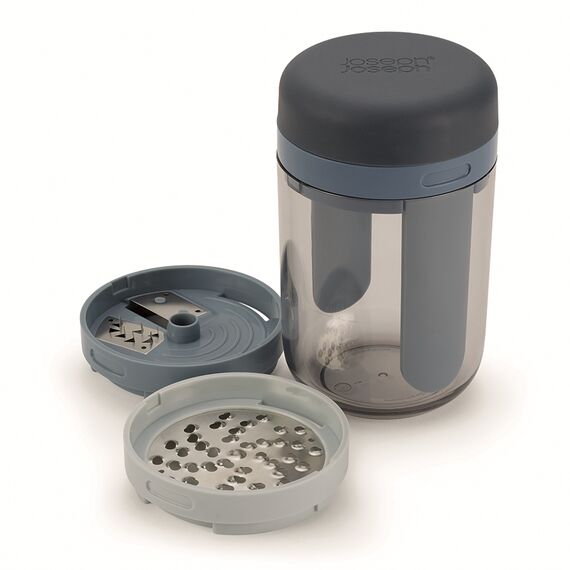 Терка спиралайзер с тремя лезвиями и контейнером для хранения Spiro Sky, Joseph Joseph