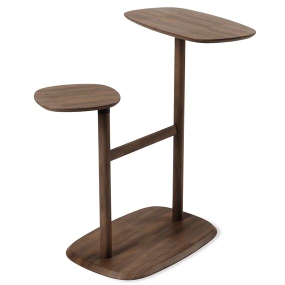 Столик приставной Swivo черный-орех, Umbra