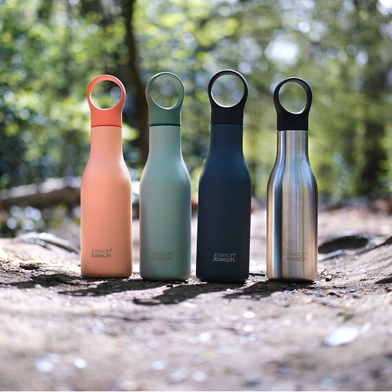 Термобутылка Loop, 500 мл, антрацит, Joseph Joseph, изображение 14