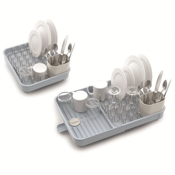 Сушилка для посуды раздвижная Extend, голубая, Joseph Joseph, изображение 3