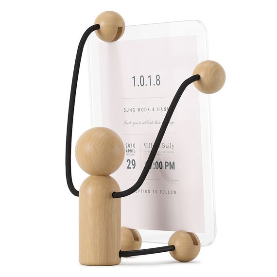 Фоторамка деревянная Woody 12х17 см светлое дерево, Umbra, изображение 7