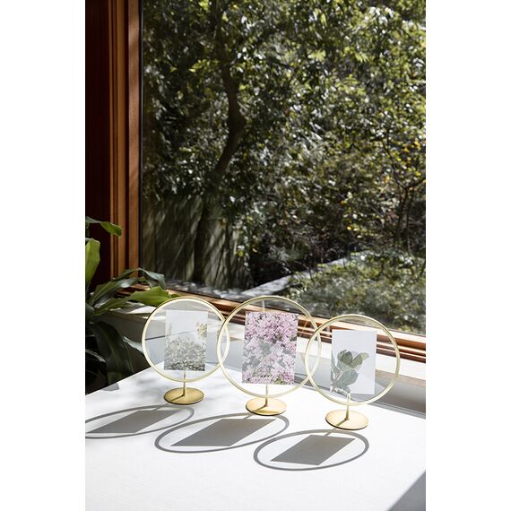 Фоторамка Infinity 10 x 15 см матовая латунь, Umbra, изображение 4