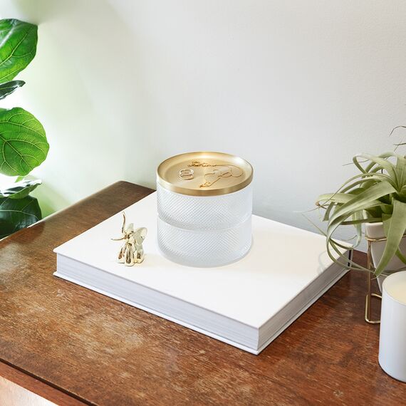 Шкатулка для украшений Tesora стекло-латунь, Umbra, изображение 5