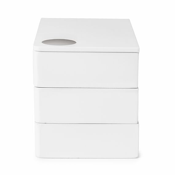 Шкатулка Spindle белая, Umbra, изображение 6