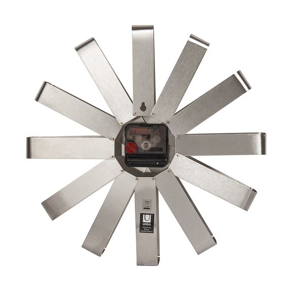 Часы настенные Ribbon сталь, Umbra, изображение 5