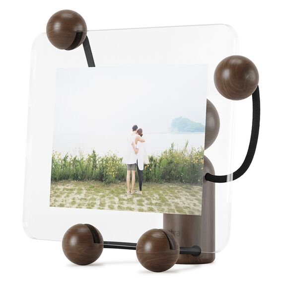 Фоторамка деревянная Woody 12х17 см темное дерево, Umbra, изображение 2