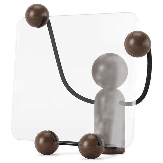 Фоторамка деревянная Woody 12х17 см темное дерево, Umbra