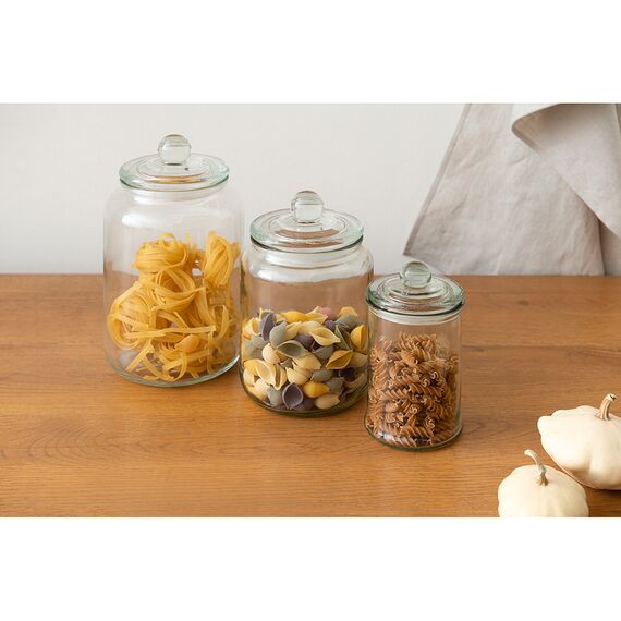 Банка для хранения стеклянная, 2 л, Smart Solutions, изображение 2
