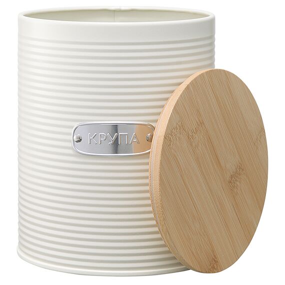 Банка для хранения Irmel, 2,6 л, молочная, Smart Solutions, изображение 9