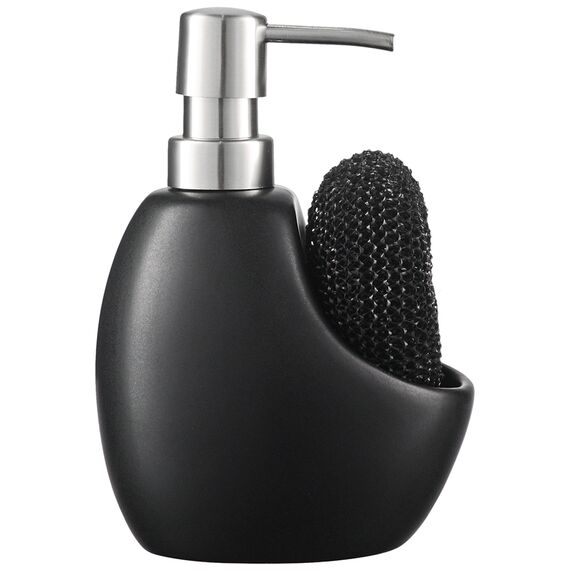 Диспенсер для мыла Lystad, 460 мл, черный, Smart Solutions