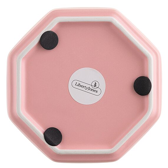 Горшок цветочный Rhombus, 13,5 см, матовый розовый, Liberty Jones, изображение 5