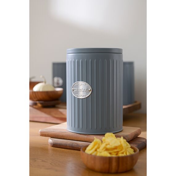 Банка для хранения Zinco, 2,2 л, серая, Smart Solutions, изображение 3