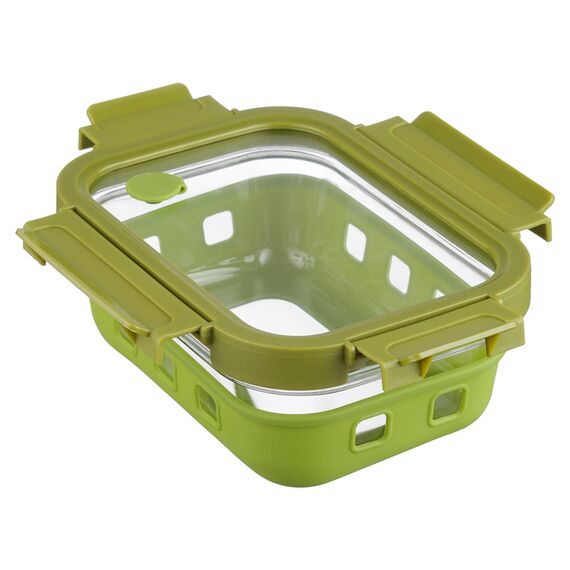 Контейнер для запекания, хранения и переноски продуктов в чехле Smart Solutions, 640 мл, зеленый, Smart Solutions, изображение 11