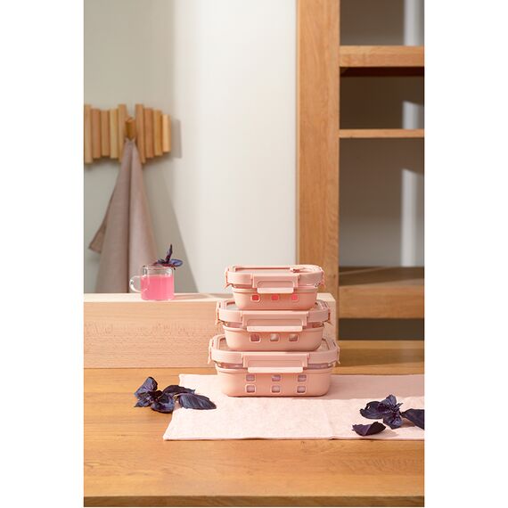 Контейнер для запекания, хранения и переноски продуктов в чехле Smart Solutions, 1050 мл, бежевый, Smart Solutions, изображение 2