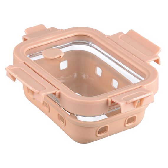 Контейнер для запекания, хранения и переноски продуктов в чехле Smart Solutions, 370 мл, бежевый, Smart Solutions, изображение 11