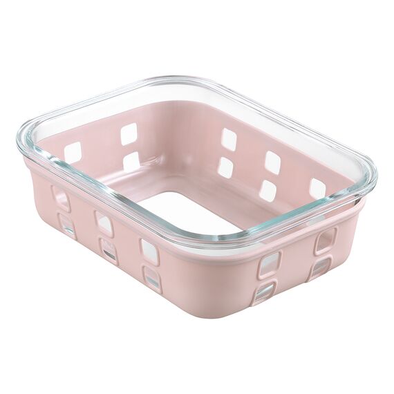 Контейнер для запекания, хранения и переноски продуктов в чехле Smart Solutions, 1050 мл, розовый, Smart Solutions, изображение 3
