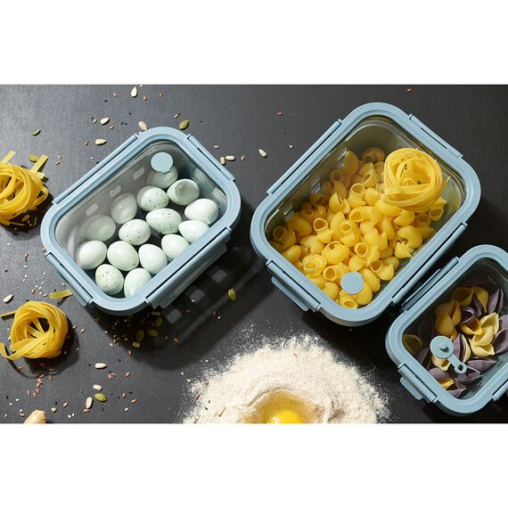 Контейнер для запекания, хранения и переноски продуктов в чехле Smart Solutions, 370 мл, синий, Smart Solutions, изображение 8