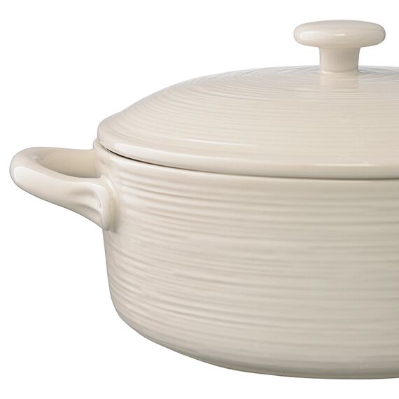 Кастрюля жаропрочная In The Village, 1,6 л, светло-бежевая, Liberty Jones, изображение 6