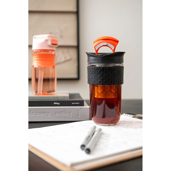 Кружка с ситечком Jaunt, 540 мл, черная, Smart Solutions, изображение 2