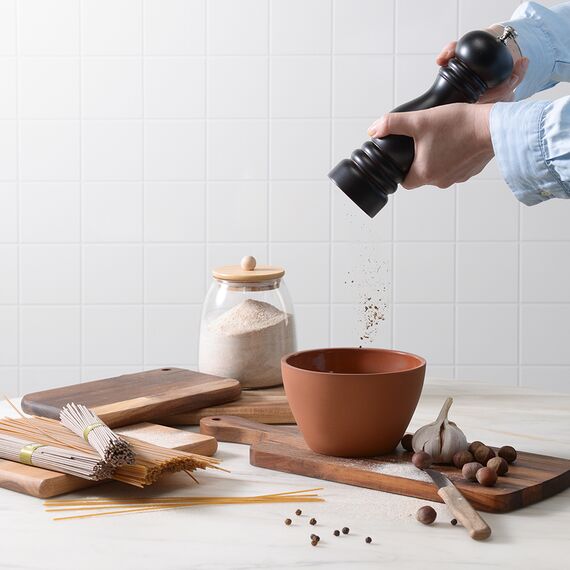 Мельница для перца Smart Solutions, 20 см, коричневая, Smart Solutions, изображение 5