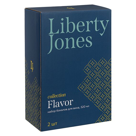 Набор бокалов для вина Flavor, 520 мл, 2 шт., Liberty Jones, изображение 4