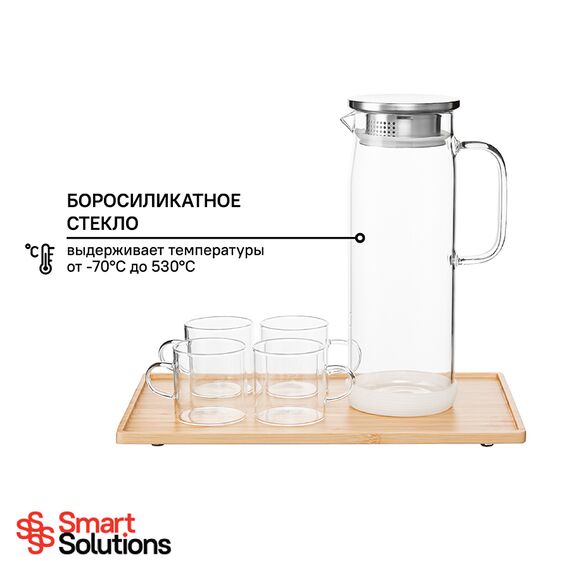 Набор для чаепития Smart Solutions, 1,2 л, Smart Solutions, изображение 14