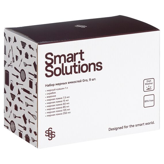 Набор мерных емкостей Gro, 9 шт., Smart Solutions, изображение 5
