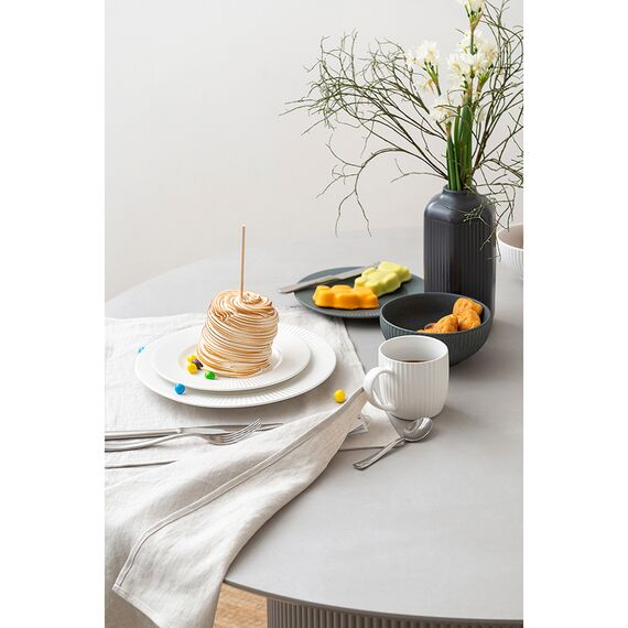 Набор салатников Soft Ripples, ?15 см, серые, 2 шт., Liberty Jones, изображение 2