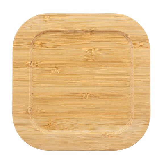 Набор стеклянных квадратных контейнеров с бамбуковыми крышками, 3 шт., Smart Solutions, изображение 10