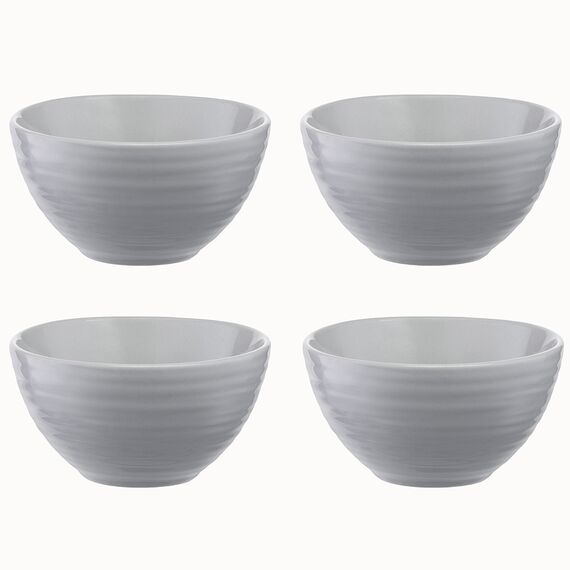 Набор пиал In The Village, 150 мл, серые, 4 шт., Liberty Jones