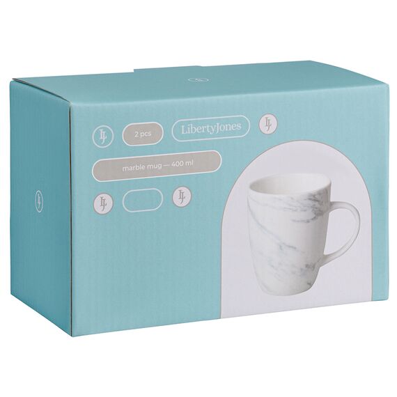 Набор кружек Marble, 400 мл, 2 шт., Liberty Jones, изображение 9