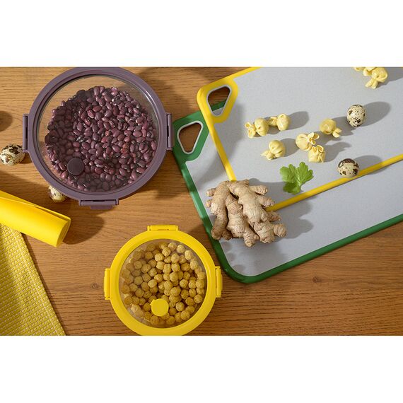 Контейнер для запекания и хранения круглый с крышкой, 950 мл, темно-сливовый, Smart Solutions, изображение 5