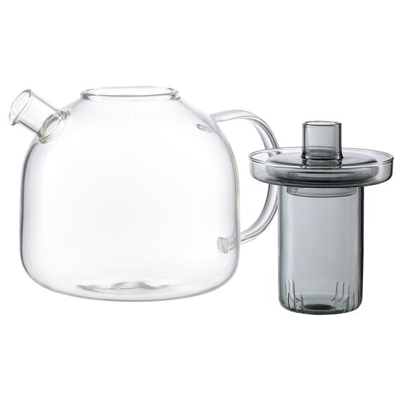 Чайник стеклянный, 750 мл, серый, Smart Solutions, изображение 5